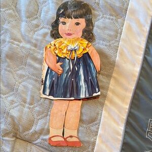 Vintage storybook, doll Nancy